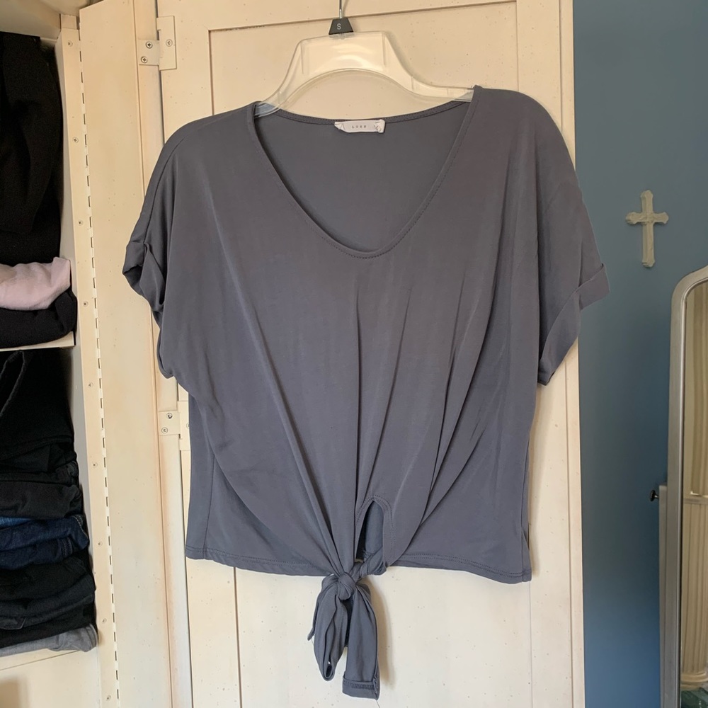 Lush Crop tie Top